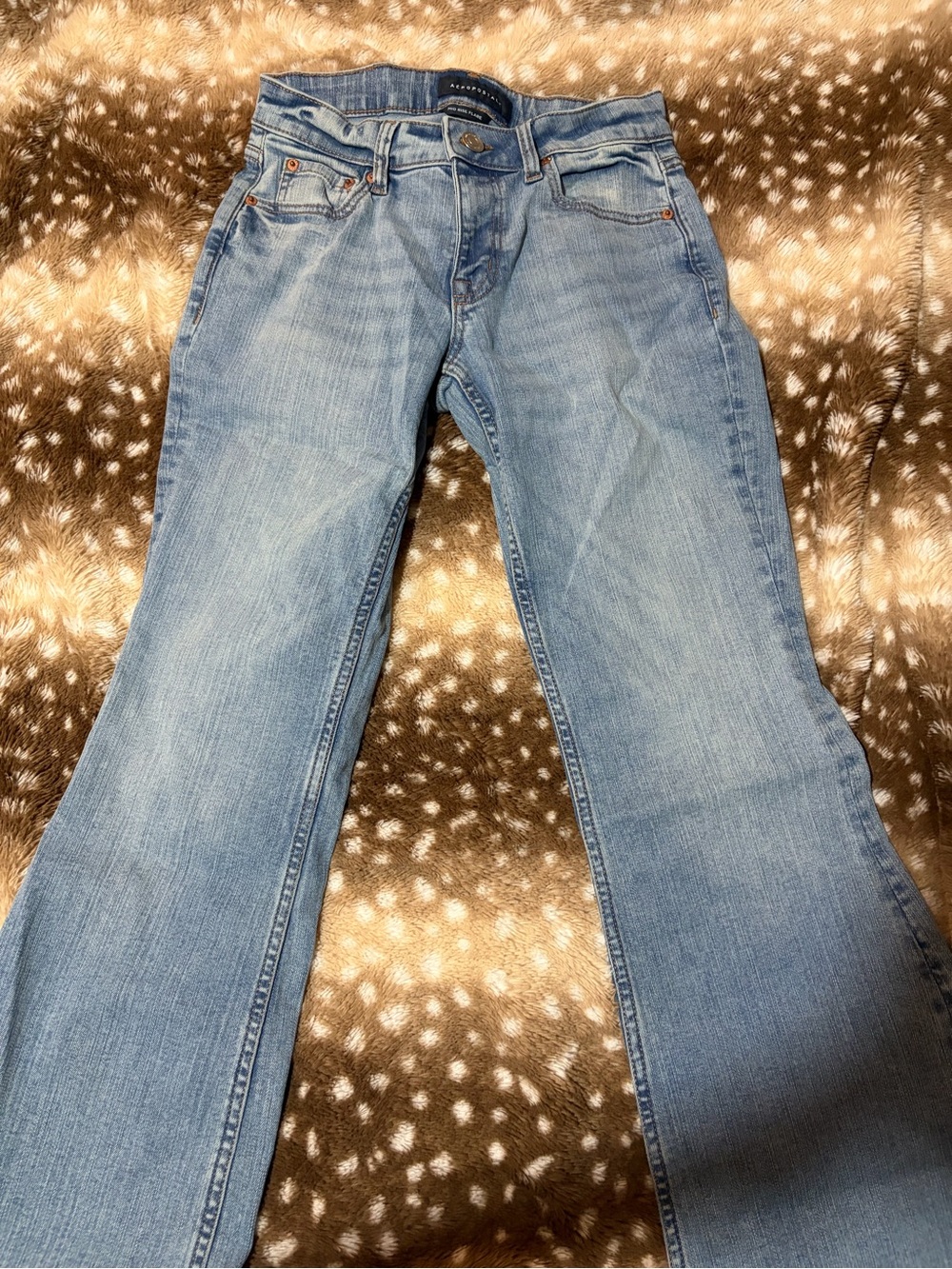 Light Blue Women's Flare Jeans